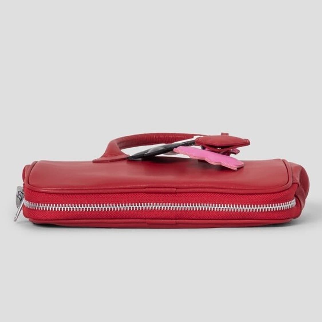 꼼데가르송 걸 26ss 멀티 참 토트백/레드 상품이미지8