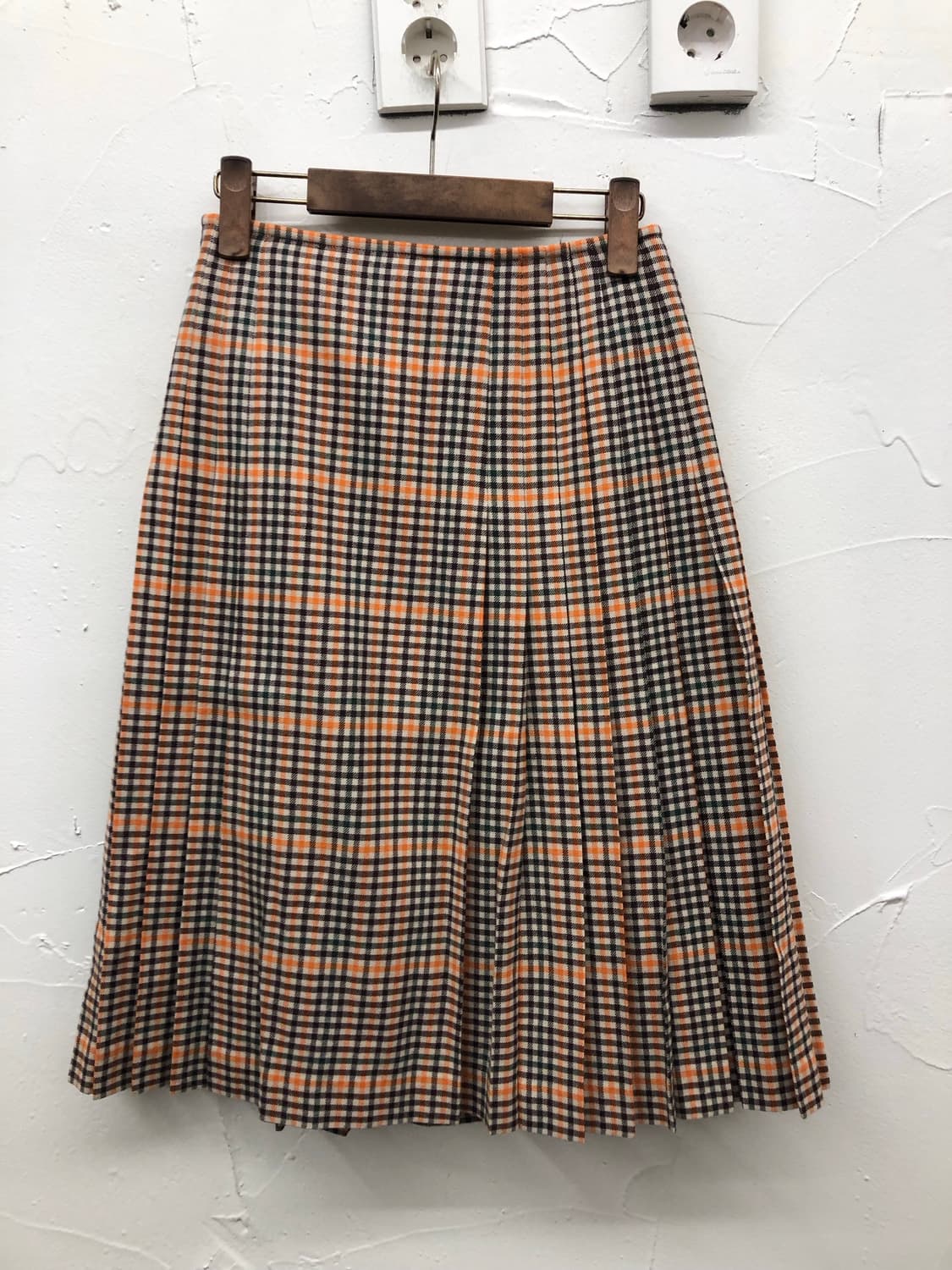 old england 체크 랩 스커트 상품이미지2