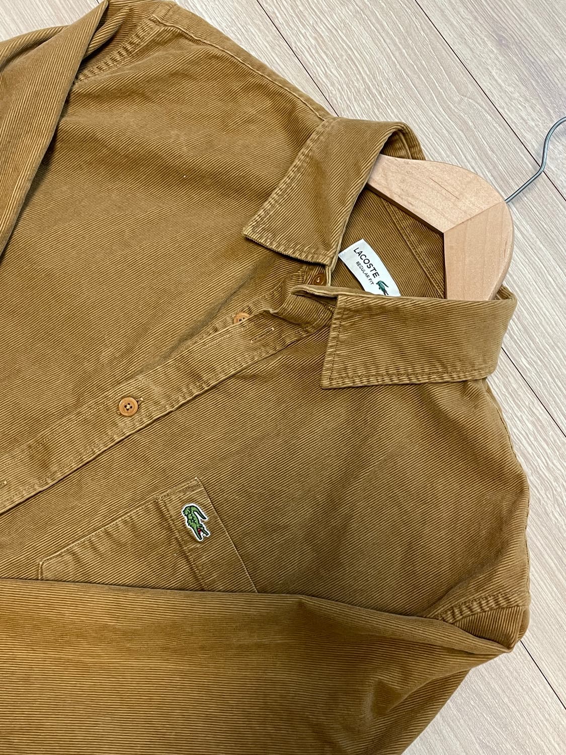 라코스테 코듀로이 골덴 셔츠  상품이미지1