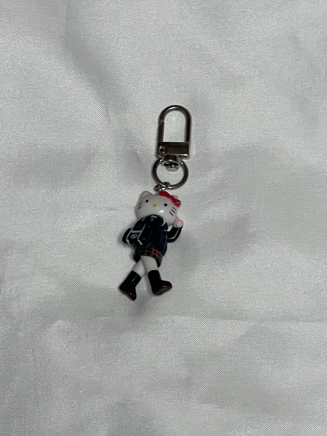 정품 키티 갸루 레오파드 스쿨백 보스턴백 리본 파우치 펜케이스 필통  상품이미지2