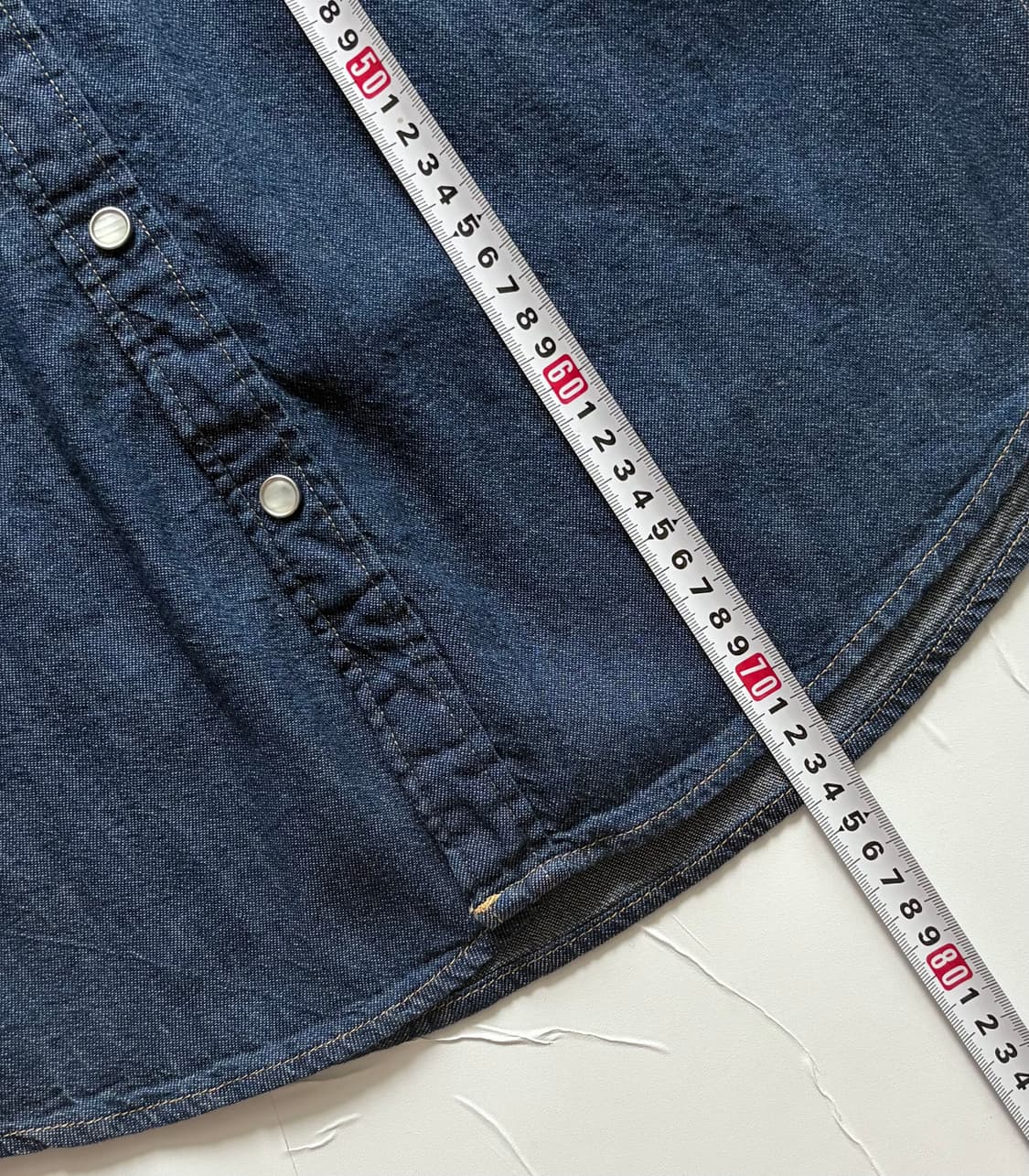 Levi's 리바이스 데님 웨스턴 셔츠 상품이미지8