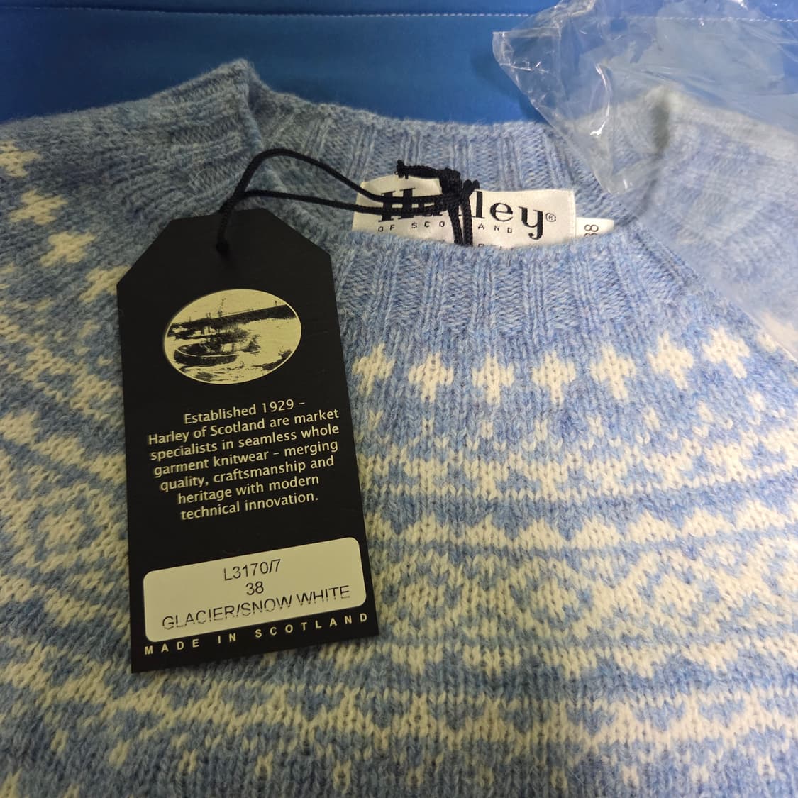 할리오브스코틀랜드 여성 노르딕 니트 상품이미지2