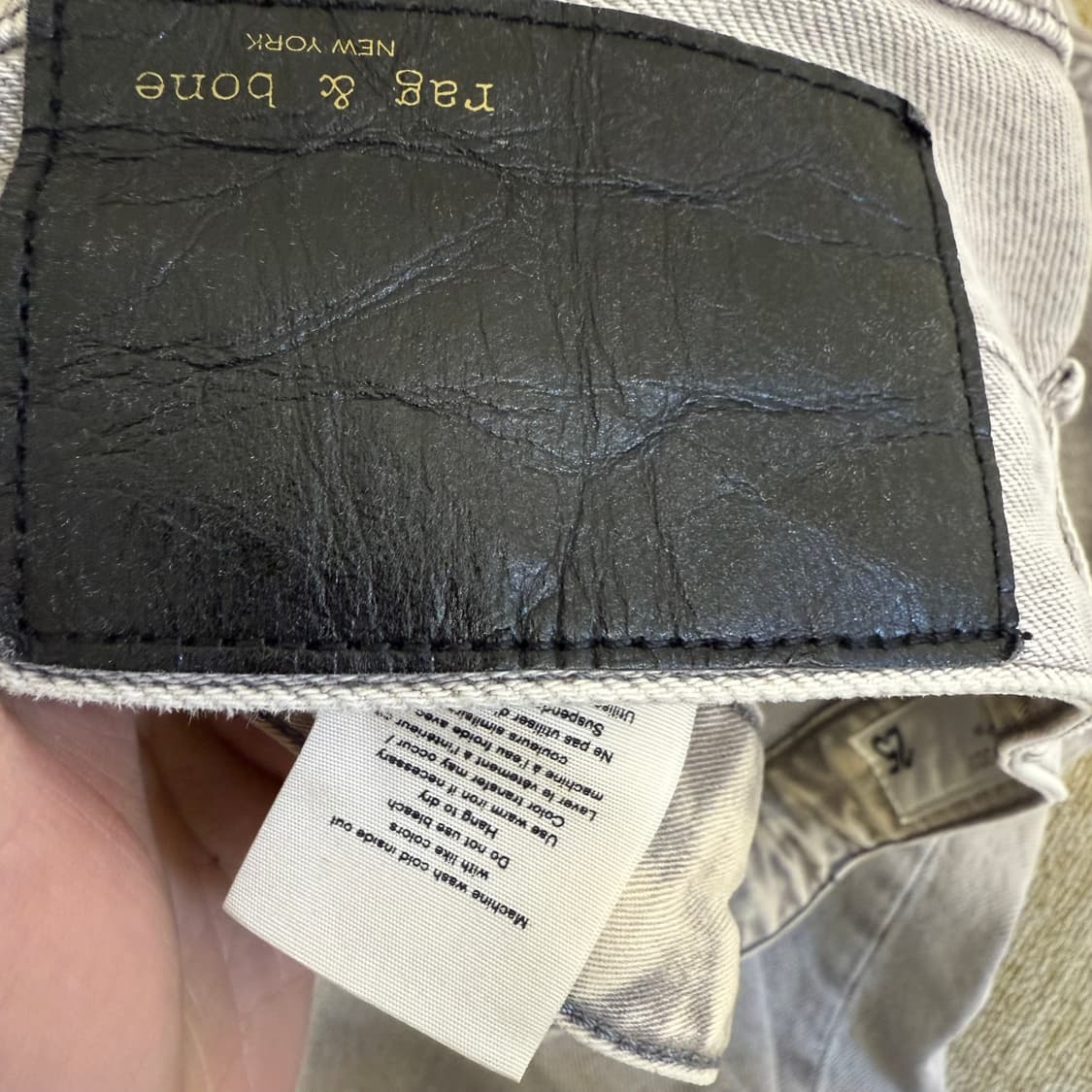 USA rag bone new york 렉앤본 와이드핏 데님팬츠 (25) 상품이미지7