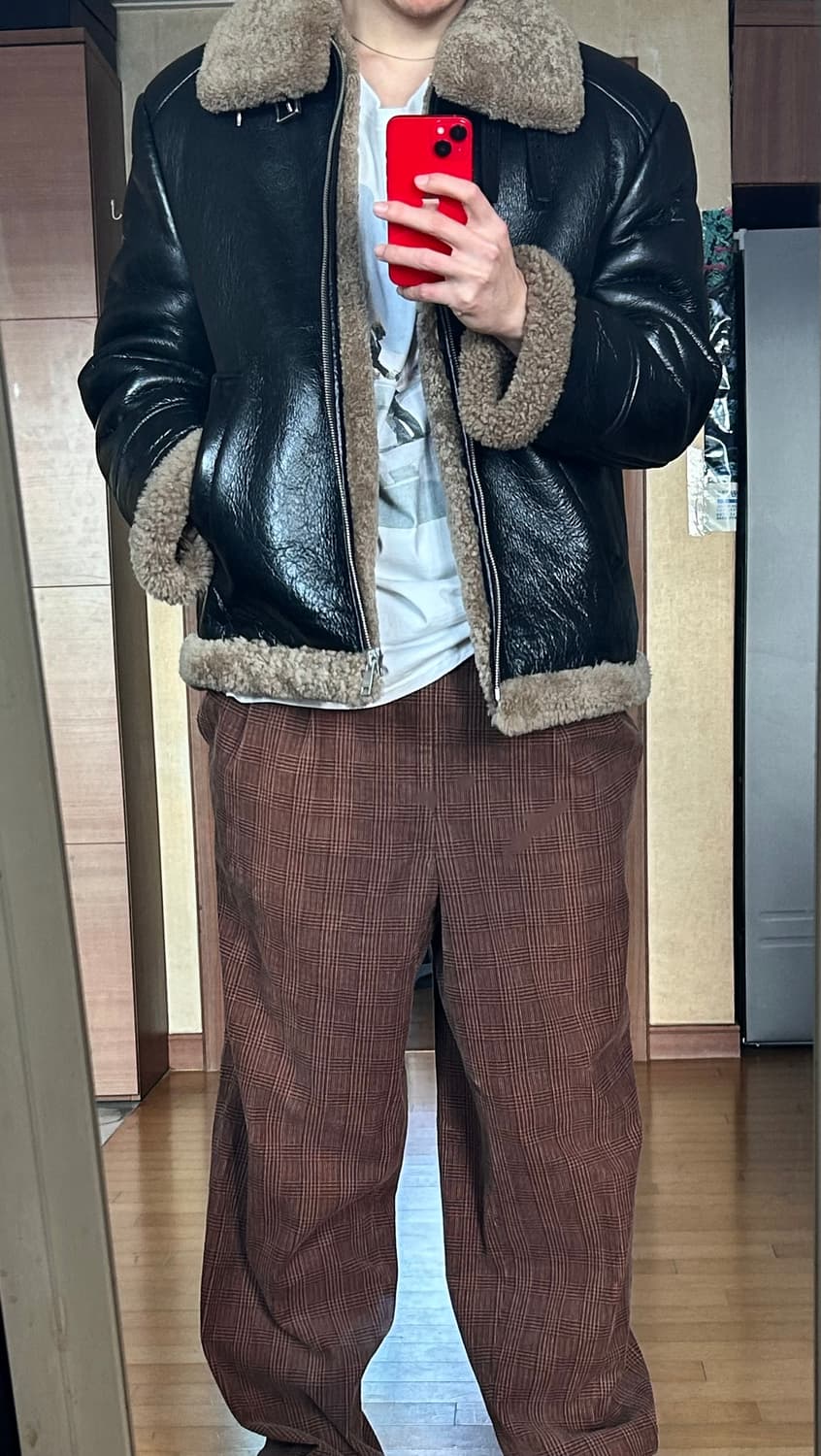 프라다 오버사이즈 무스탕 상품이미지6