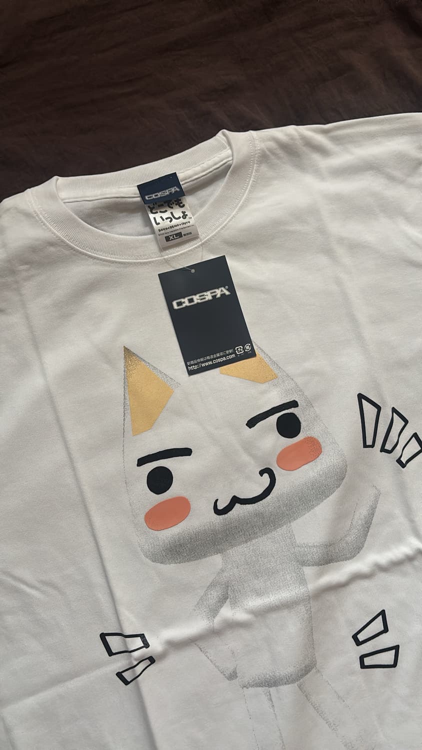 COSPA 도코데모잇쇼 토로 반팔 티셔츠 XL 캐릭터 애니 티셔츠 상품이미지1