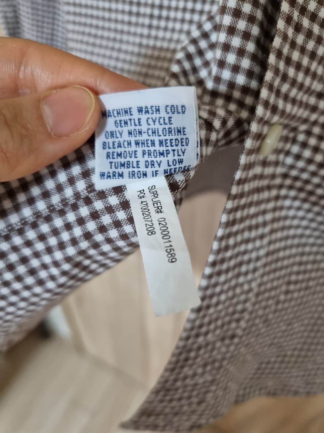 폴로 랄프로렌 체크셔츠 M 상품이미지6