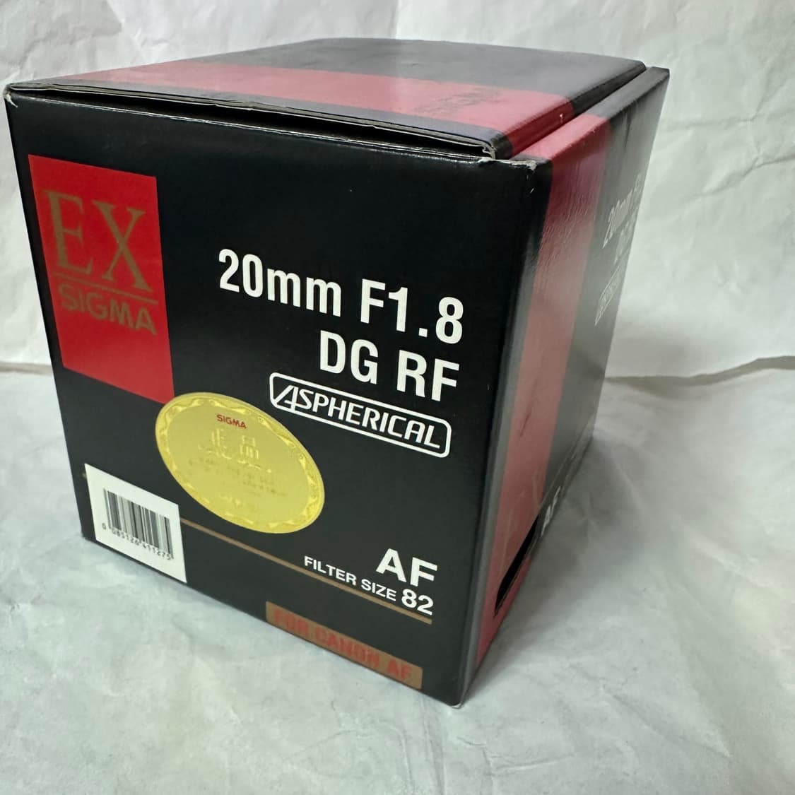 시그마 20mm F1.8 DG RF 캐논 마운트 렌즈 거의새상품 상품이미지2