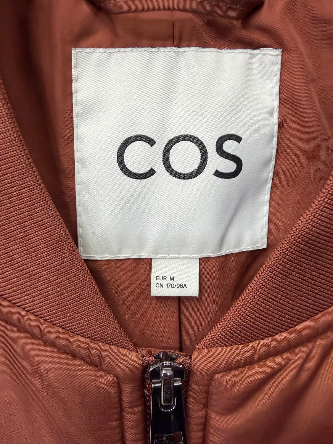 정품) COS 코스 남성 오버핏 봄버 자켓 M 상품이미지6