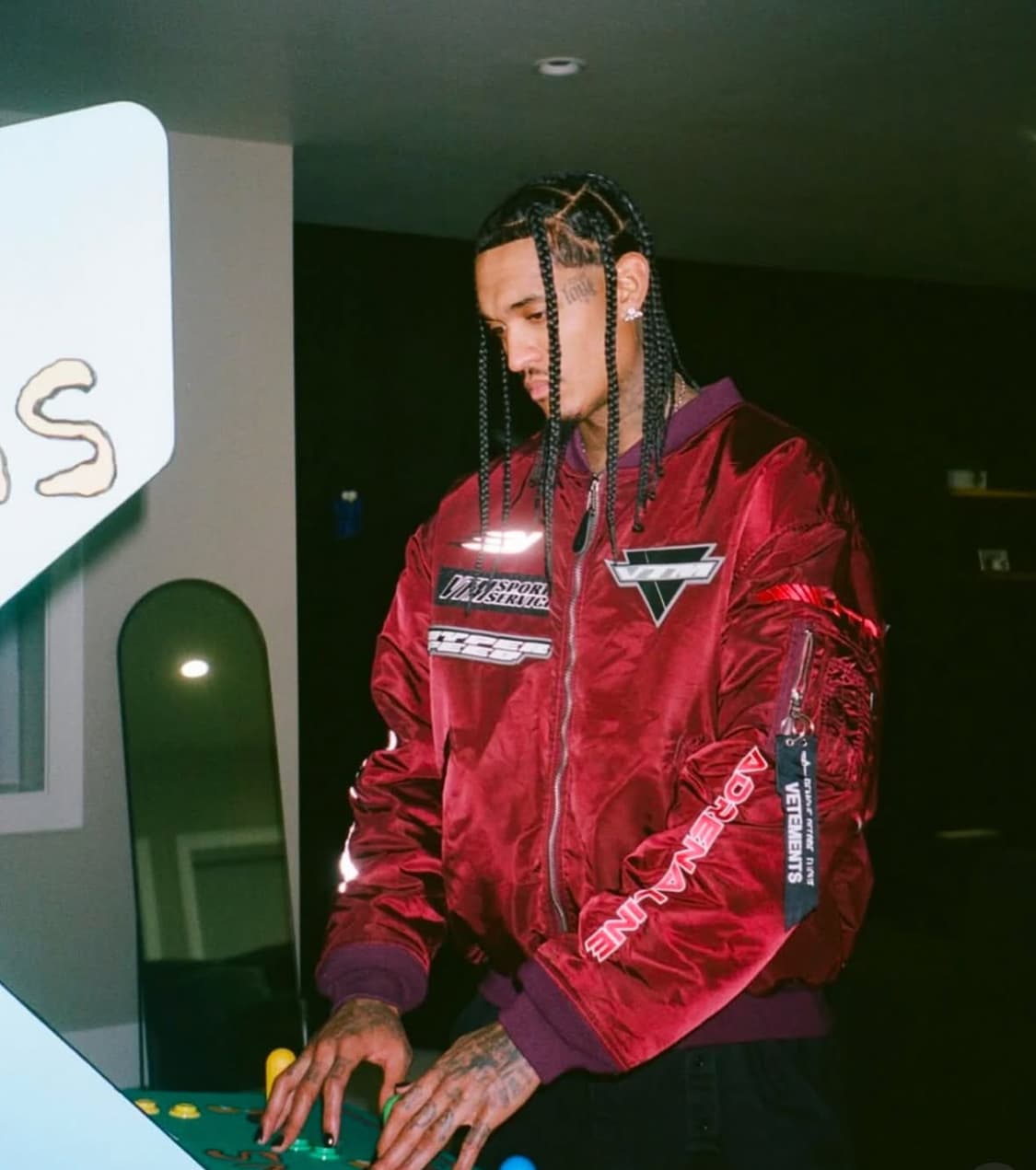 [xs] 베트멍 레이싱 봄버 상품이미지2