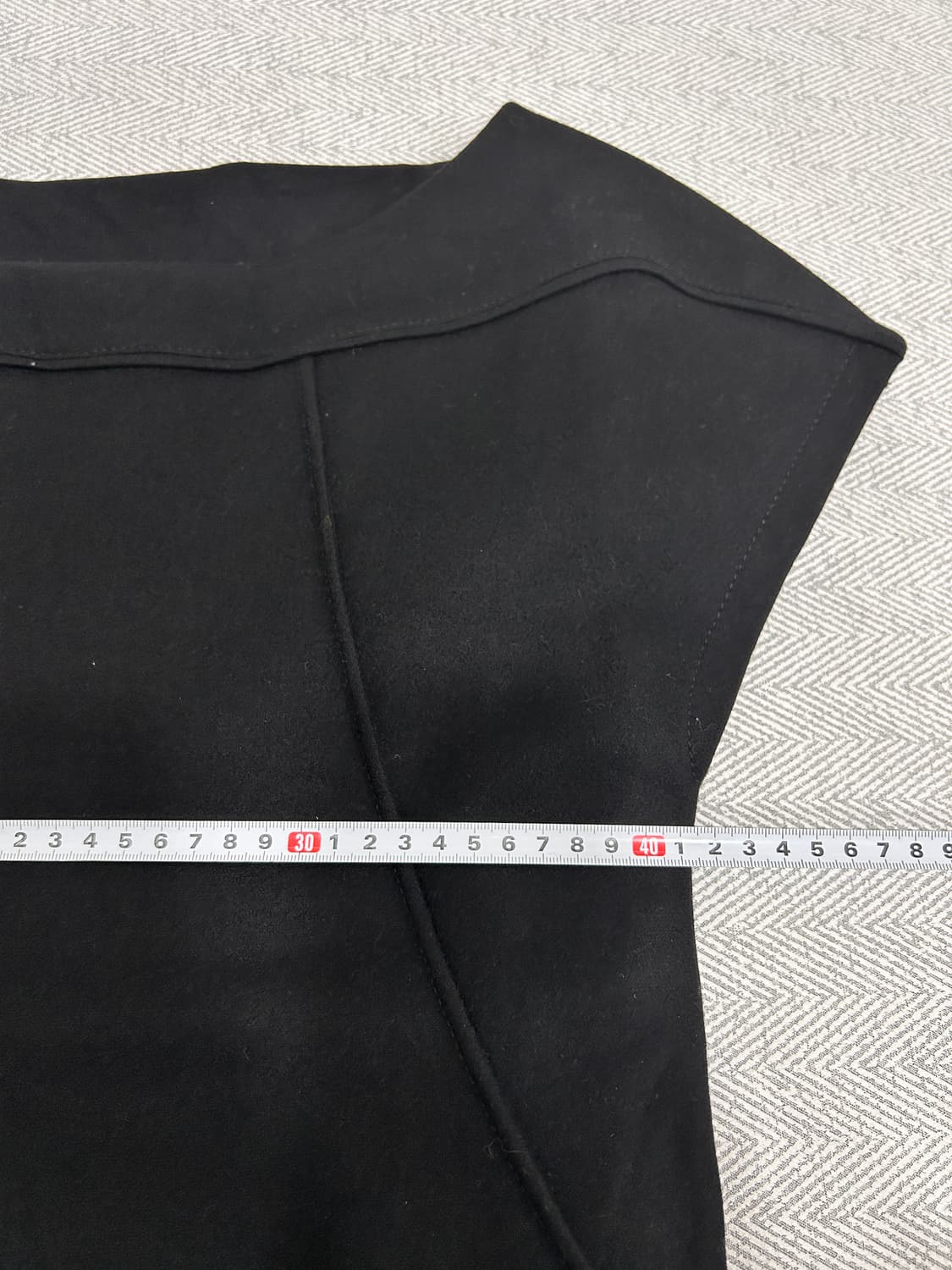 아떼바네사브루노 울 캐시미어 블랙 원피스 36사이즈 상품이미지9