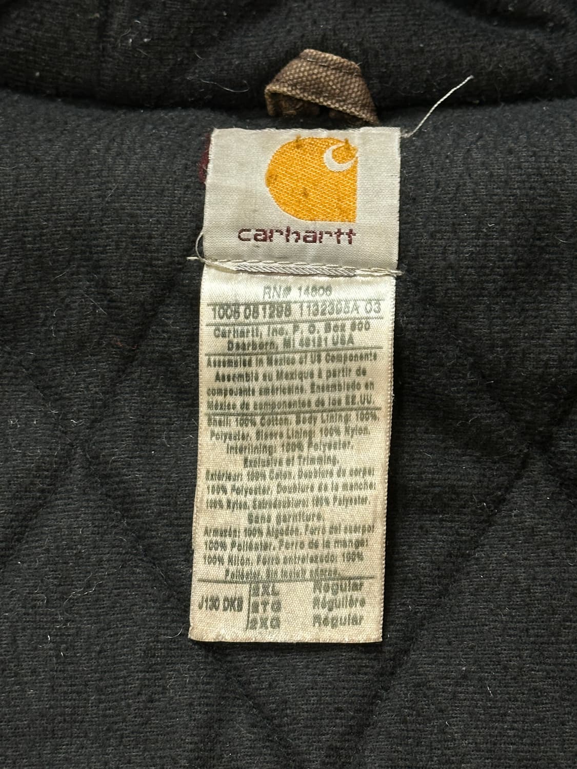 00‘s OG 칼하트 J130 액티브 자켓 칼하트 DKB 브라운 상품이미지9