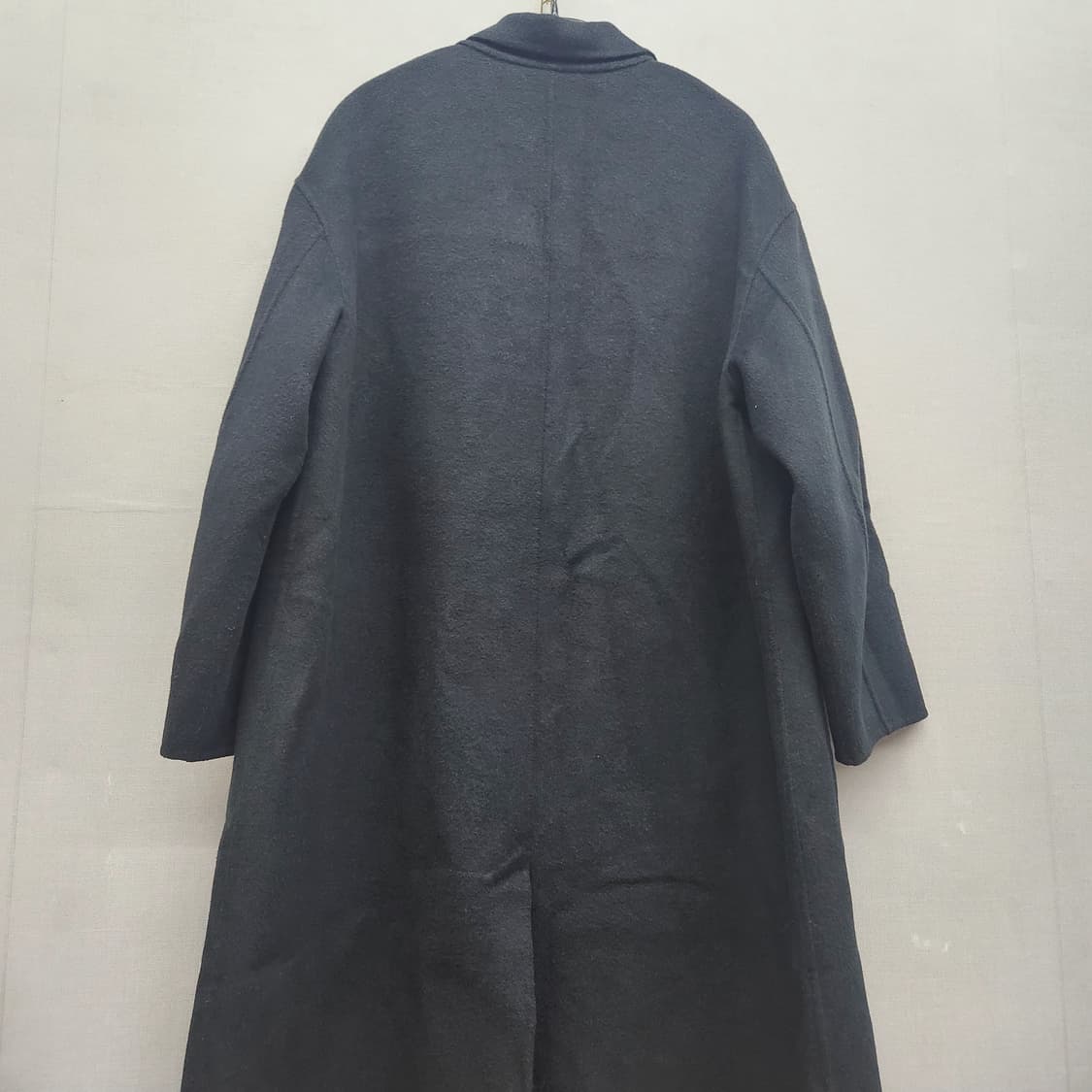 스튜디오톰보이 다크그린 롱 모혼방 코트 XL 상품이미지4