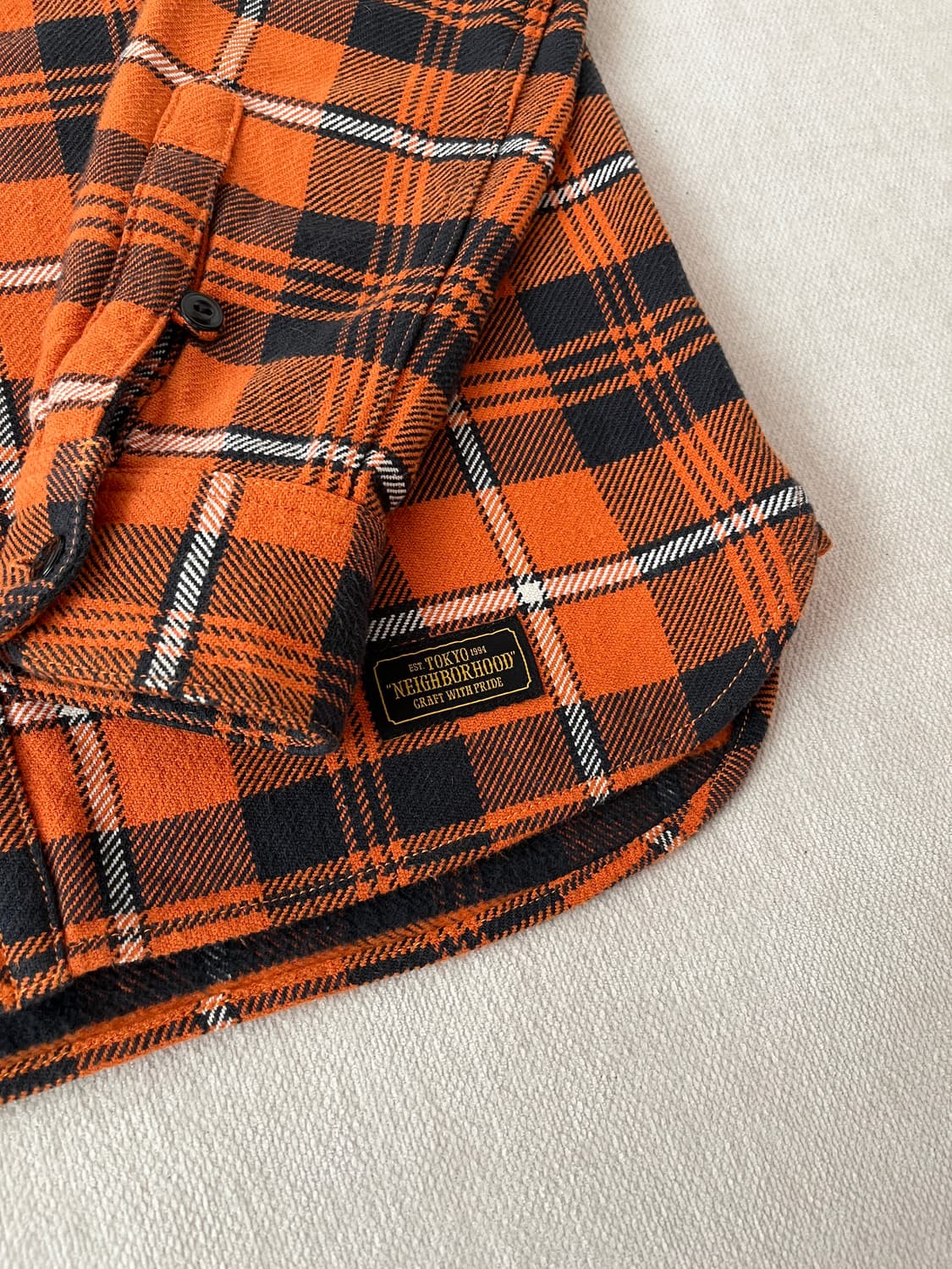 네이버후드 19fw 럼버 셔츠 상품이미지2