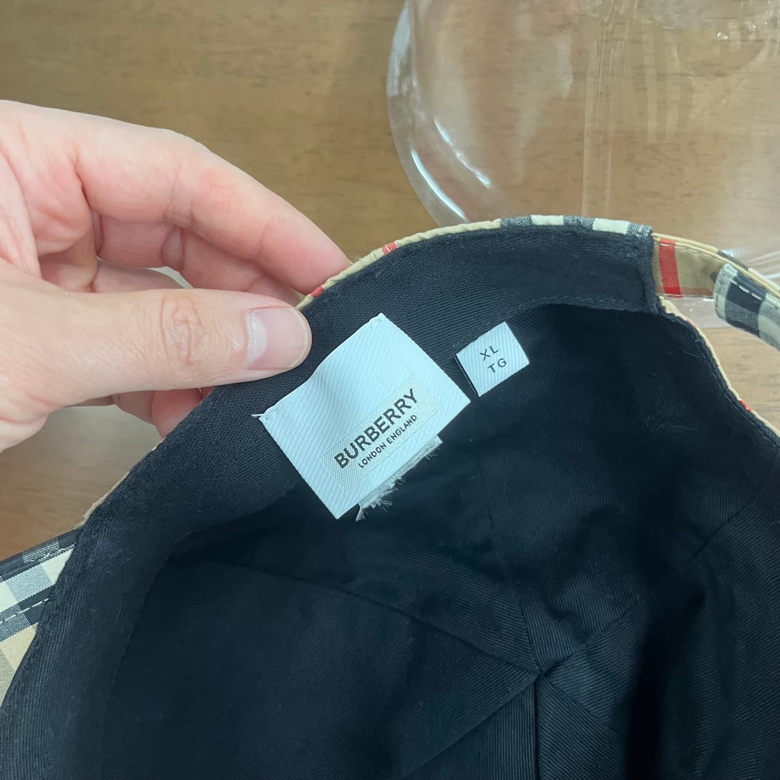 버버리 노바체크 볼캡 상품이미지4