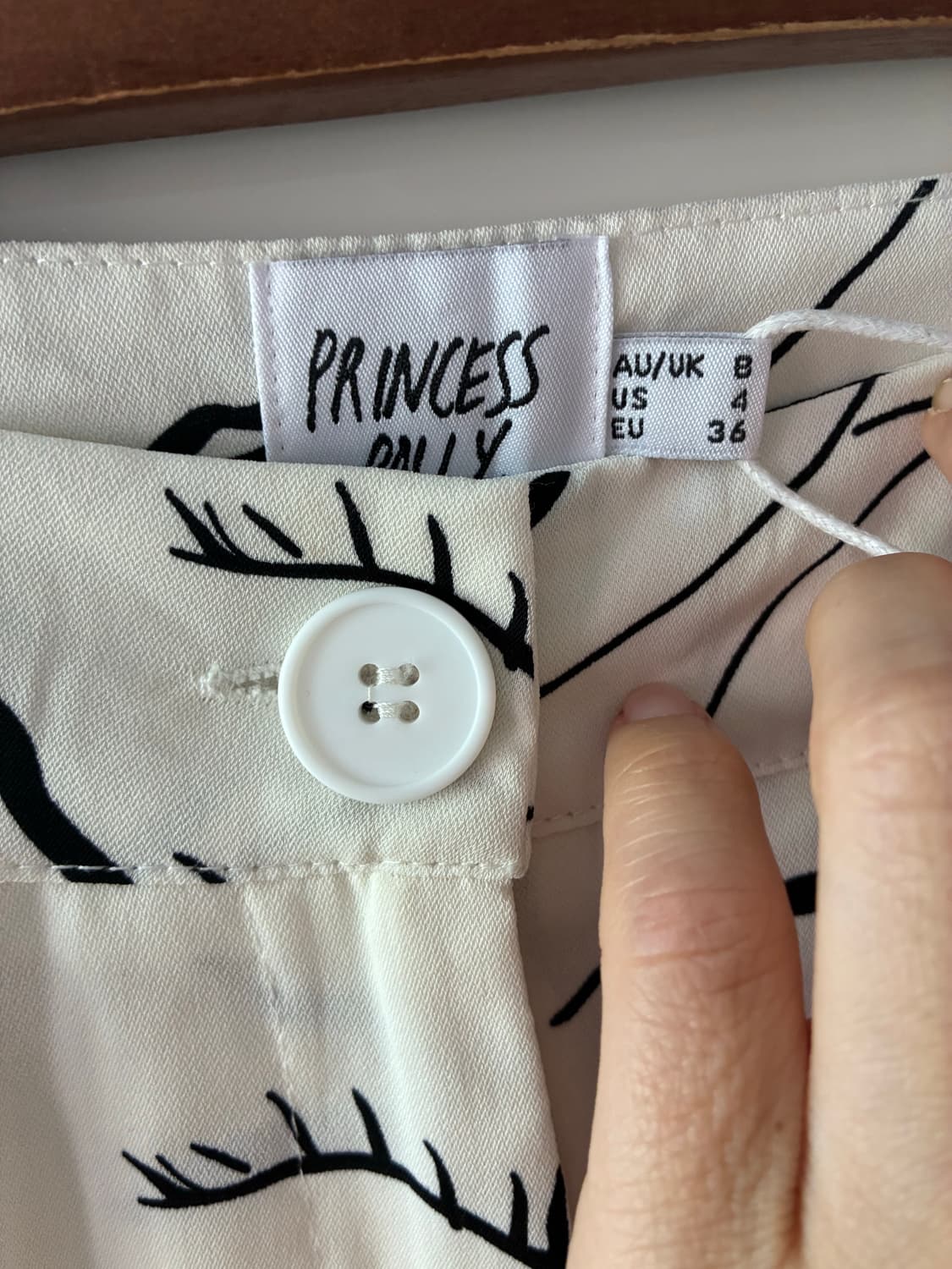 [프린세스폴리] Zavia Pants 페이스 프린트 새제품 택 있음 상품이미지3