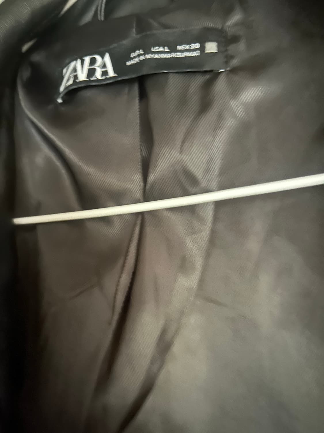 자라 zara 가죽 자켓 상품이미지3