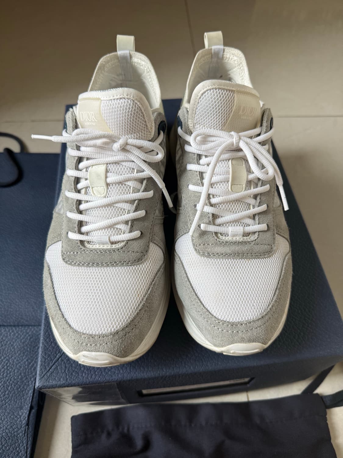 [당일출고,42사이즈] 디올 B25 오블리크 스니커즈 풀박스 상품이미지2