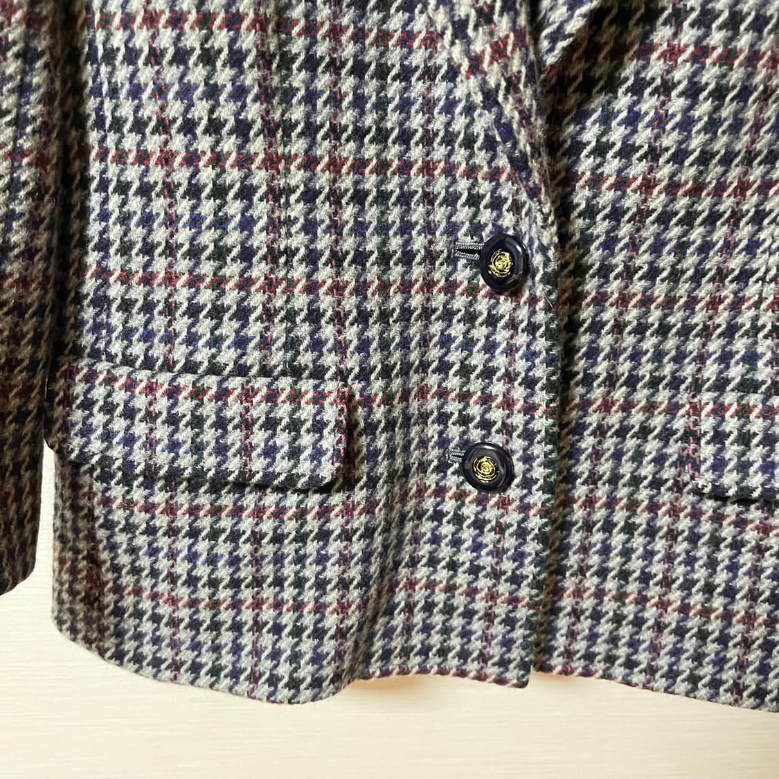 캐시미어 혼방 울 100% 정장셋업 일본산 고가브랜드 상품이미지8