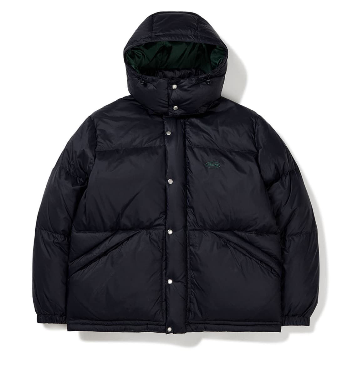 [새상품]MMLG 엠엠엘지 덕다운 후드 패딩 네이비 상품이미지4