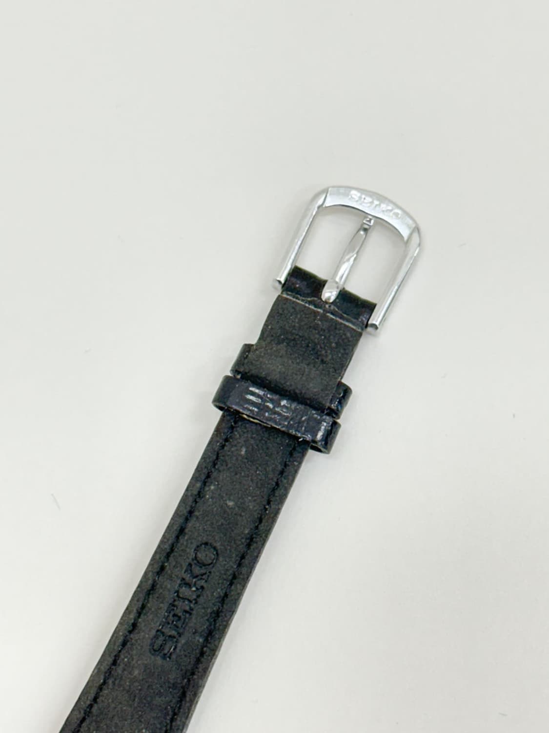 seiko / 세이코 라운드 실버 쿼츠 시게 상품이미지8