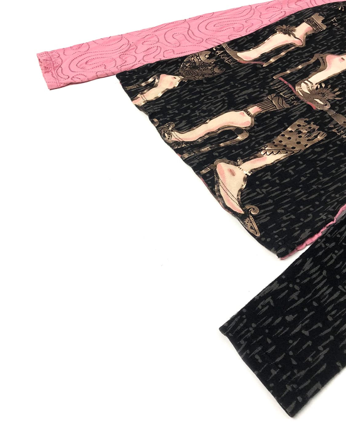 Custo Barcelona 하이힐 일러스트 롱 슬리브리스 상품이미지4