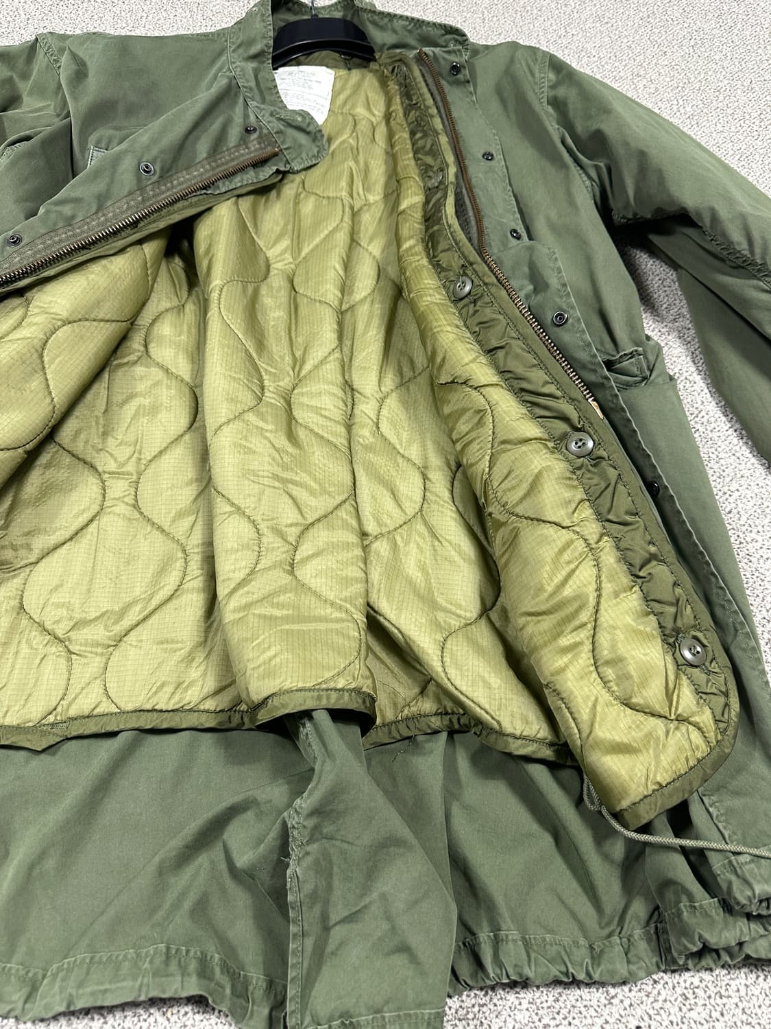 80s 오리지널 us army M65 피쉬테일 캐파카 상품이미지8