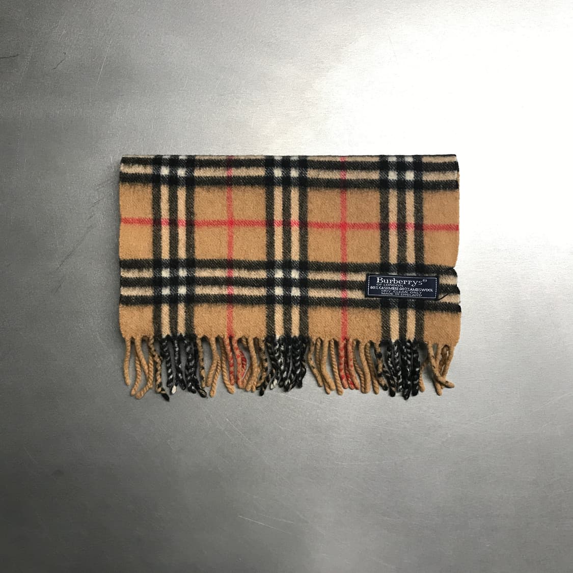 버버리 정품 캐시미어/램스울 머플러 베이지 상품이미지2