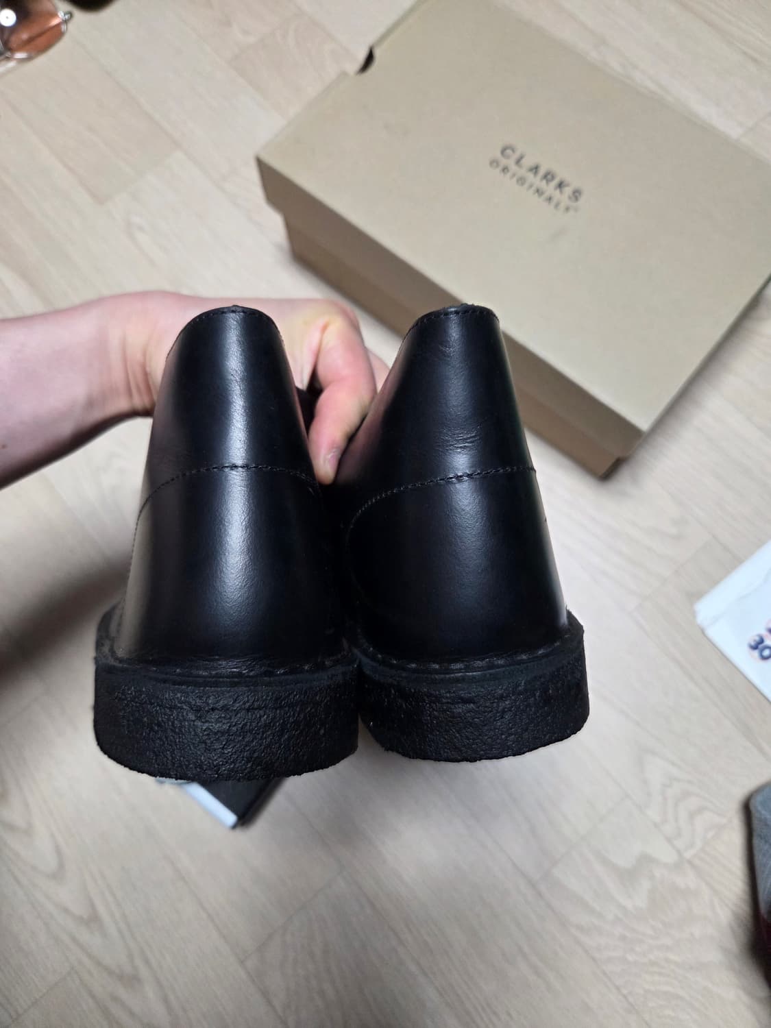 (새상품)클락스 부츠 블랙  상품이미지8