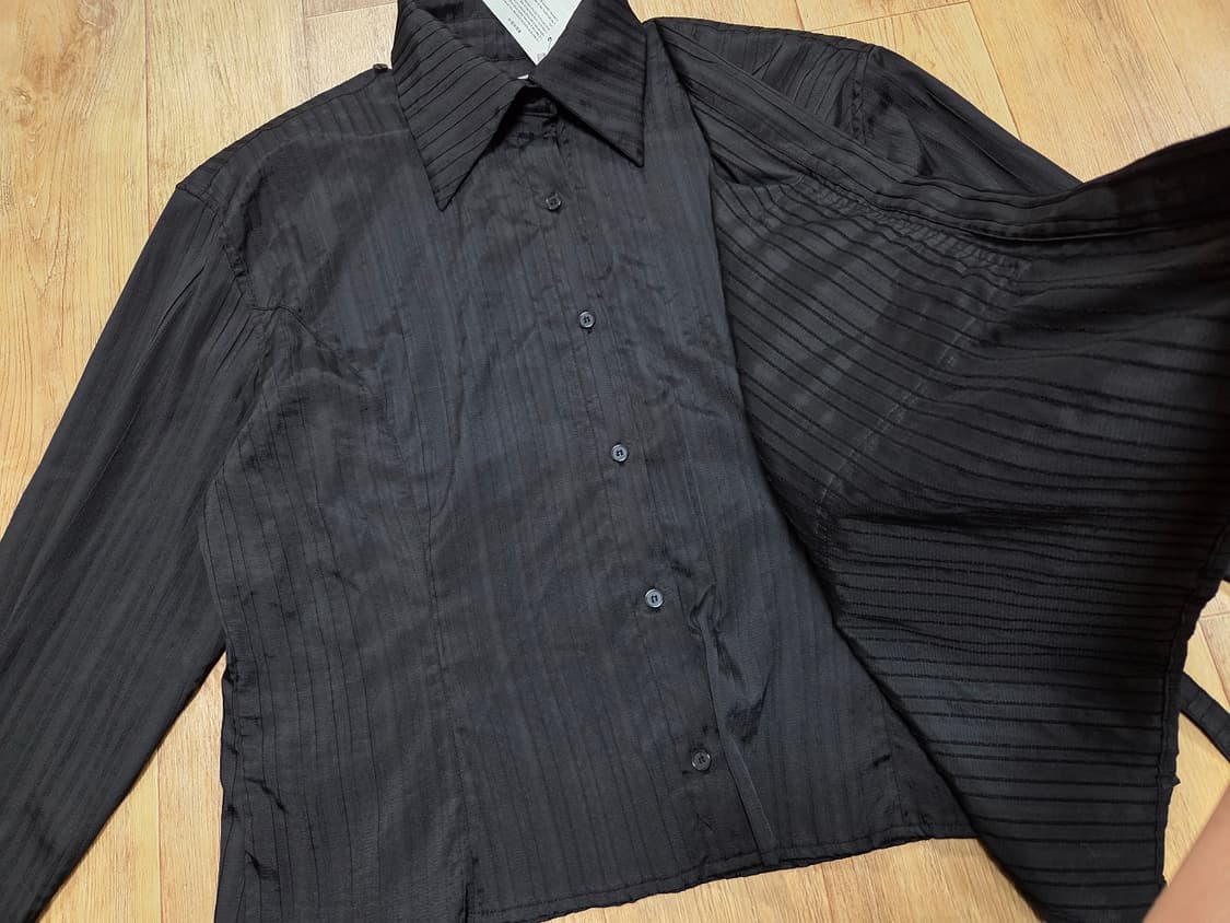 아드베스(ARTS DE BASE) 드레이핑 셔츠 프리사이즈 새상품 상품이미지8