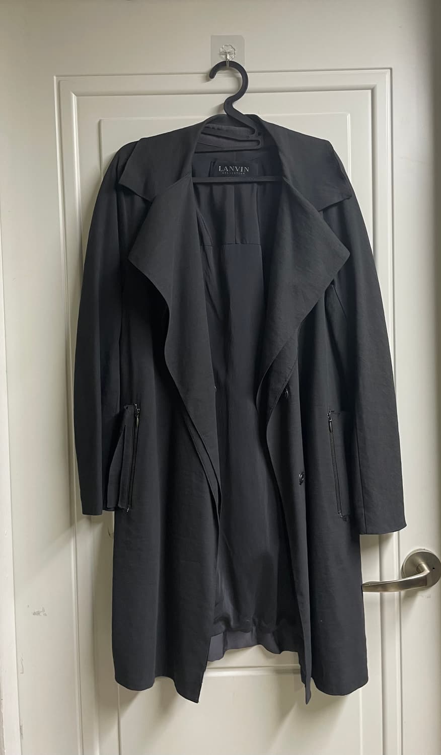 랑방 컬렉션 린넨 혼방 코트 상품이미지1