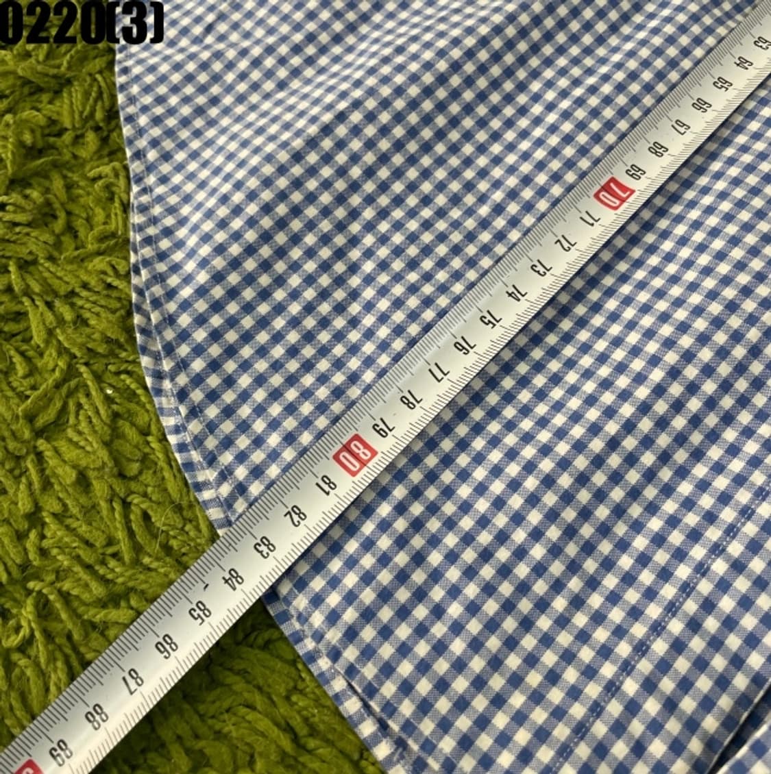 랄프로렌 반팔 체크 셔츠 상품이미지6