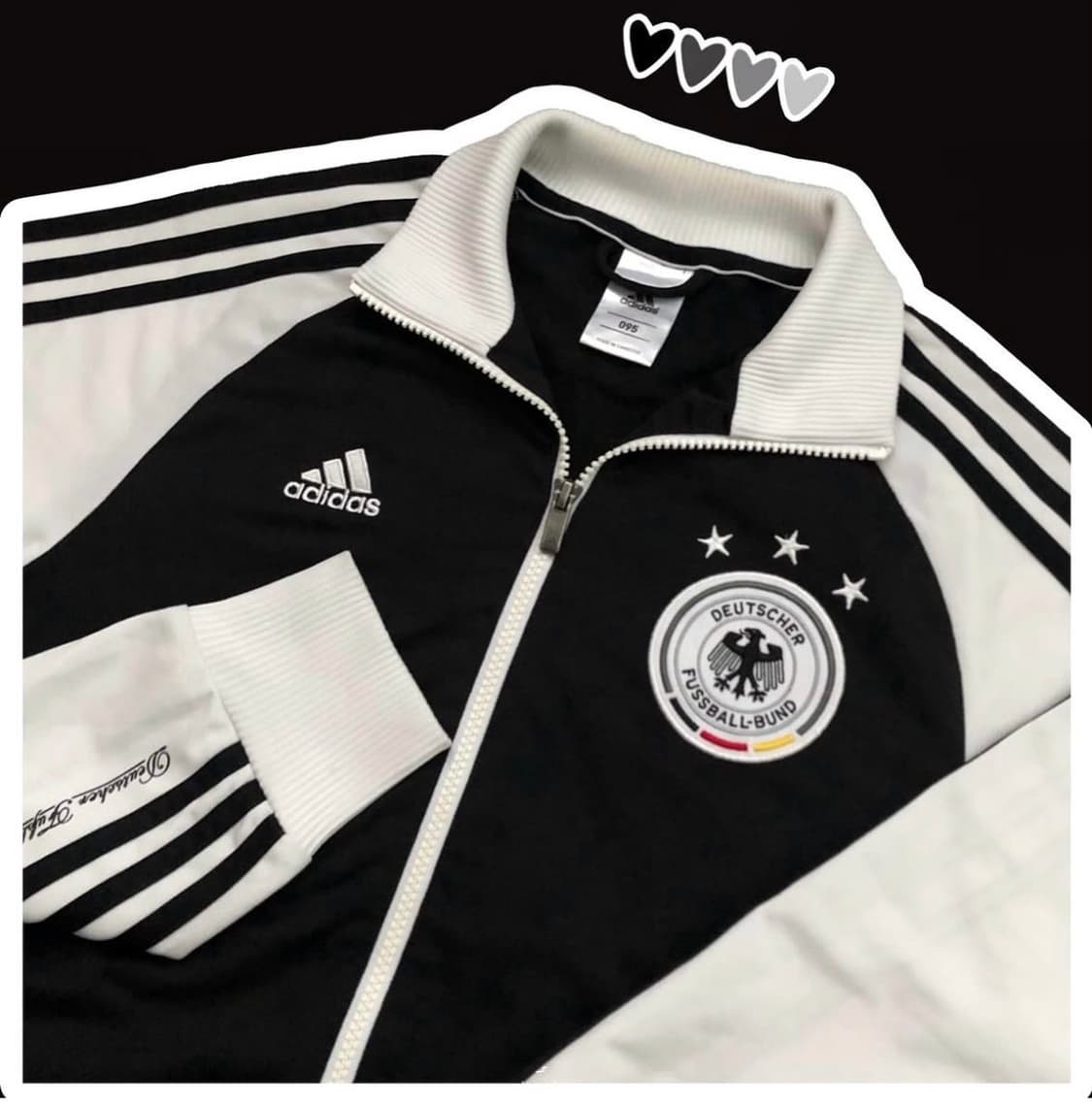 🐰아디다스 희귀 매물 대대장 독일 오레오 트랙탑 져지🖤 상품이미지1
