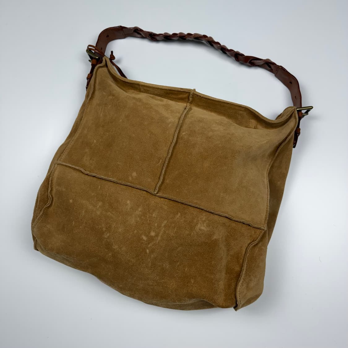 폴로랄프로렌 스웨이드 숄더백 상품이미지3