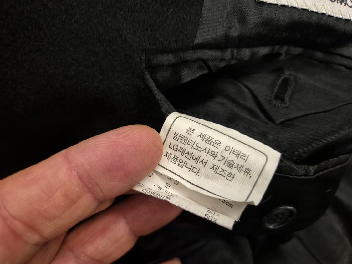 90s VALENTINO 캐시미어 코트 상품이미지6