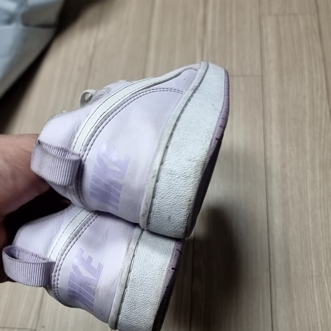 나이키 코트 로우 흰보라 스니커즈(245) 상품이미지3