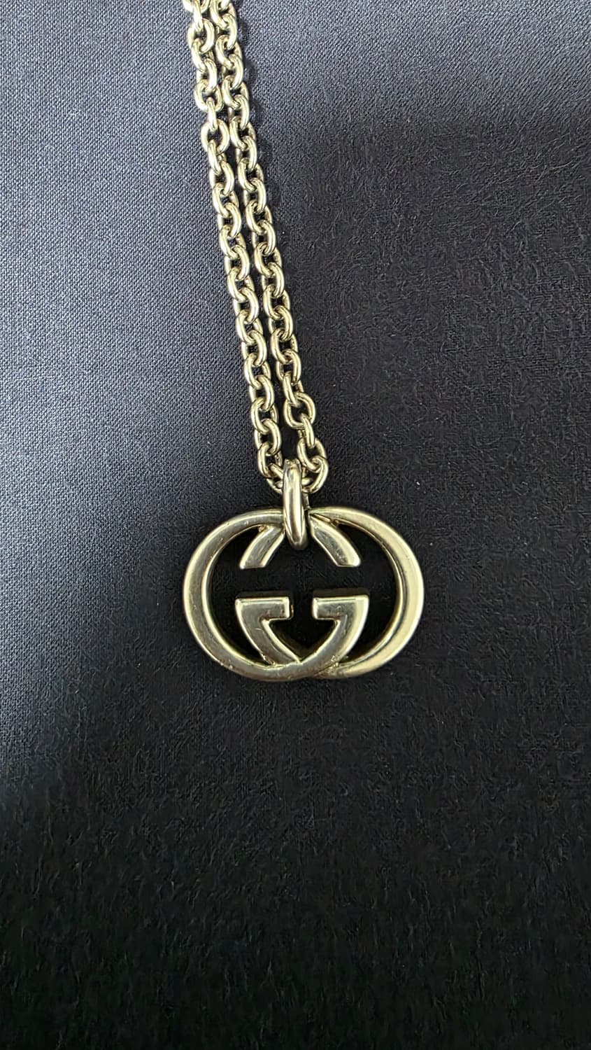 구찌 인터로킹 목걸이 (실버 925) 상품이미지1