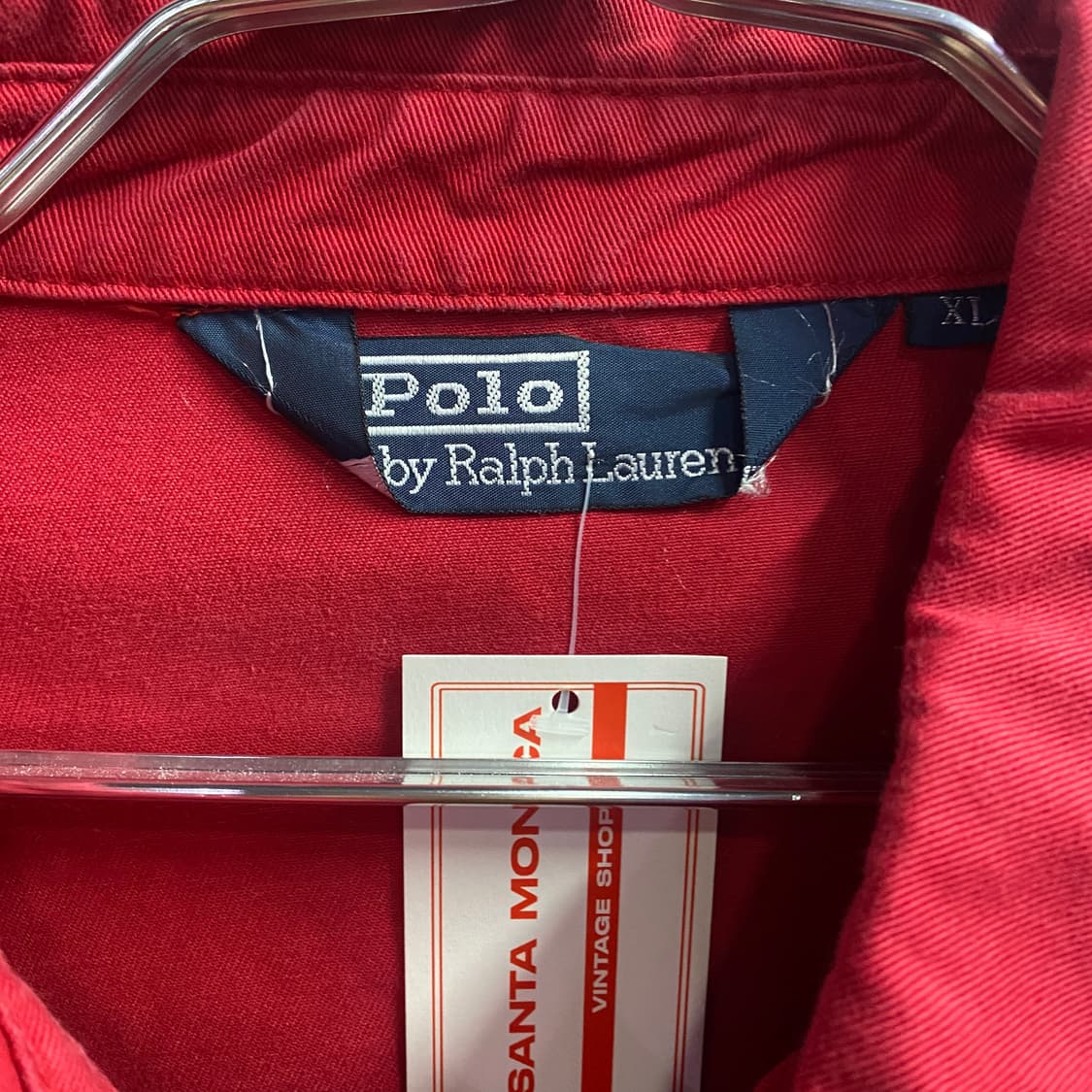 폴로 레드 스몰 로고 코튼 스윙톱 자켓 B3033 상품이미지4