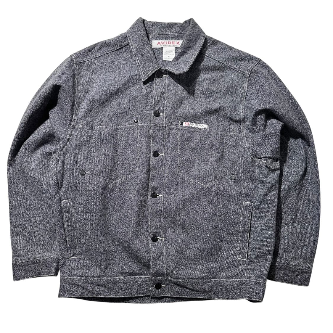 아비렉스 데님 트러커 자켓 상품이미지1