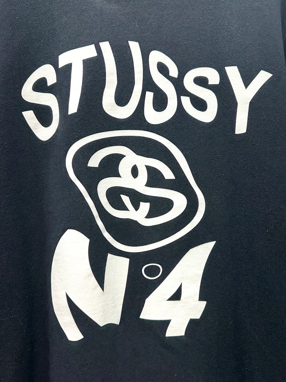 스투시 맨투맨 블랙 L 상품이미지2