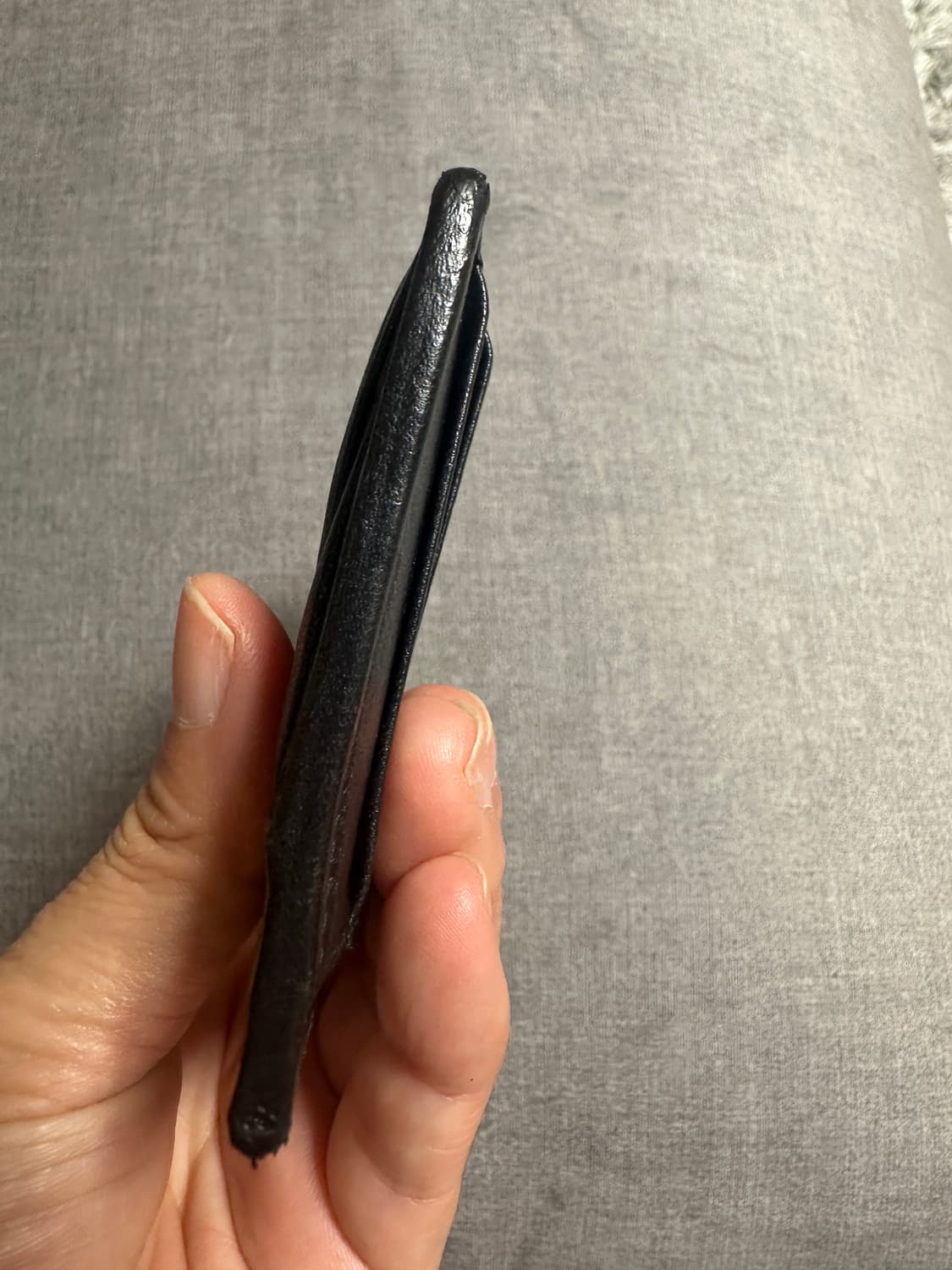 (정품) 미우미우 마테라쎄 카드지갑 블랙 상품이미지10