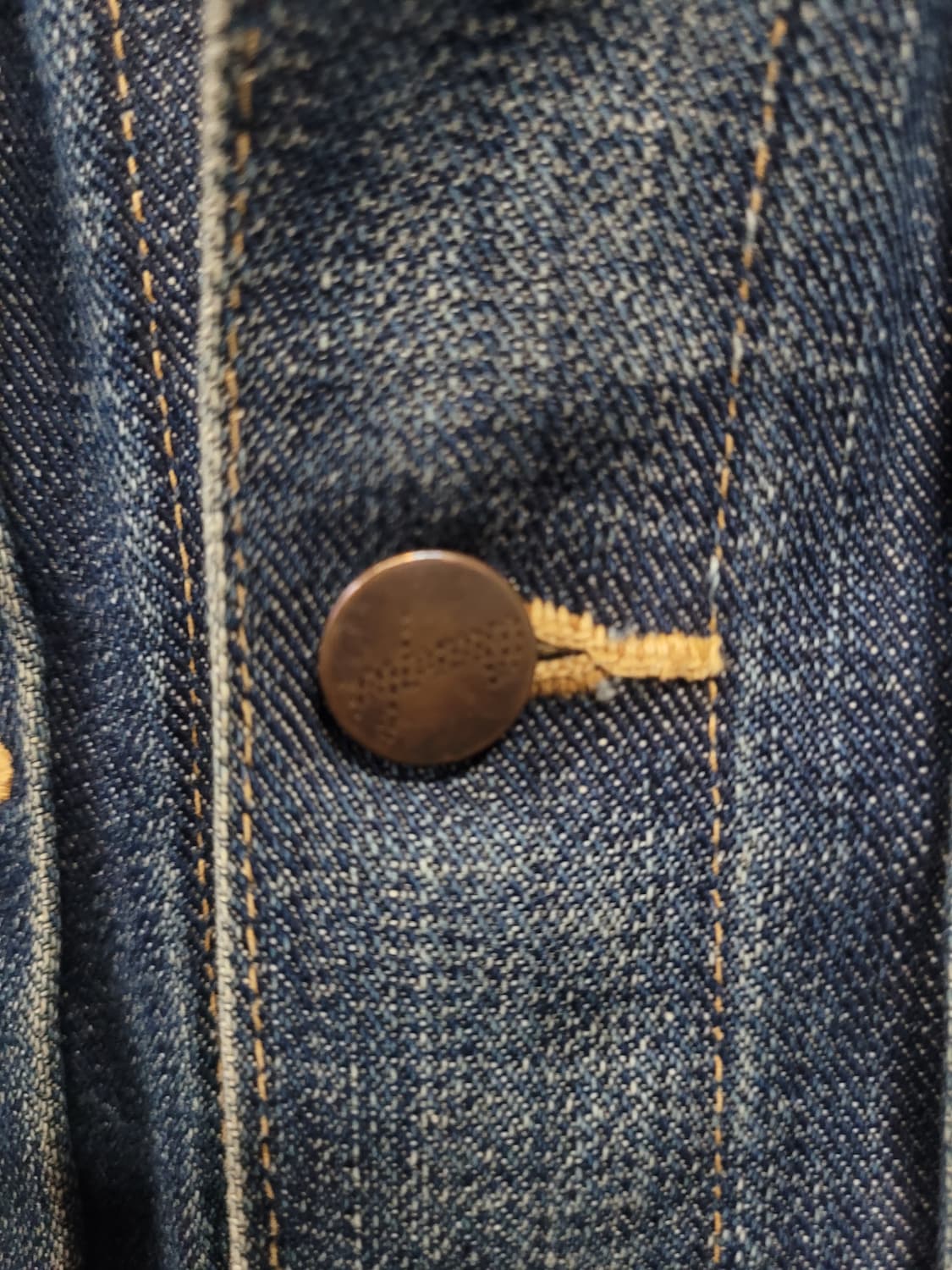 랭글러  11MJ 빈티지  아카이브 셀비지 레드라인 데님자켓  상품이미지4