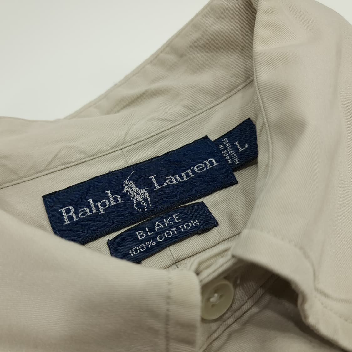 CN714 L 폴로 랄프로렌 그레이지 긴팔 셔츠 남방 상품이미지4