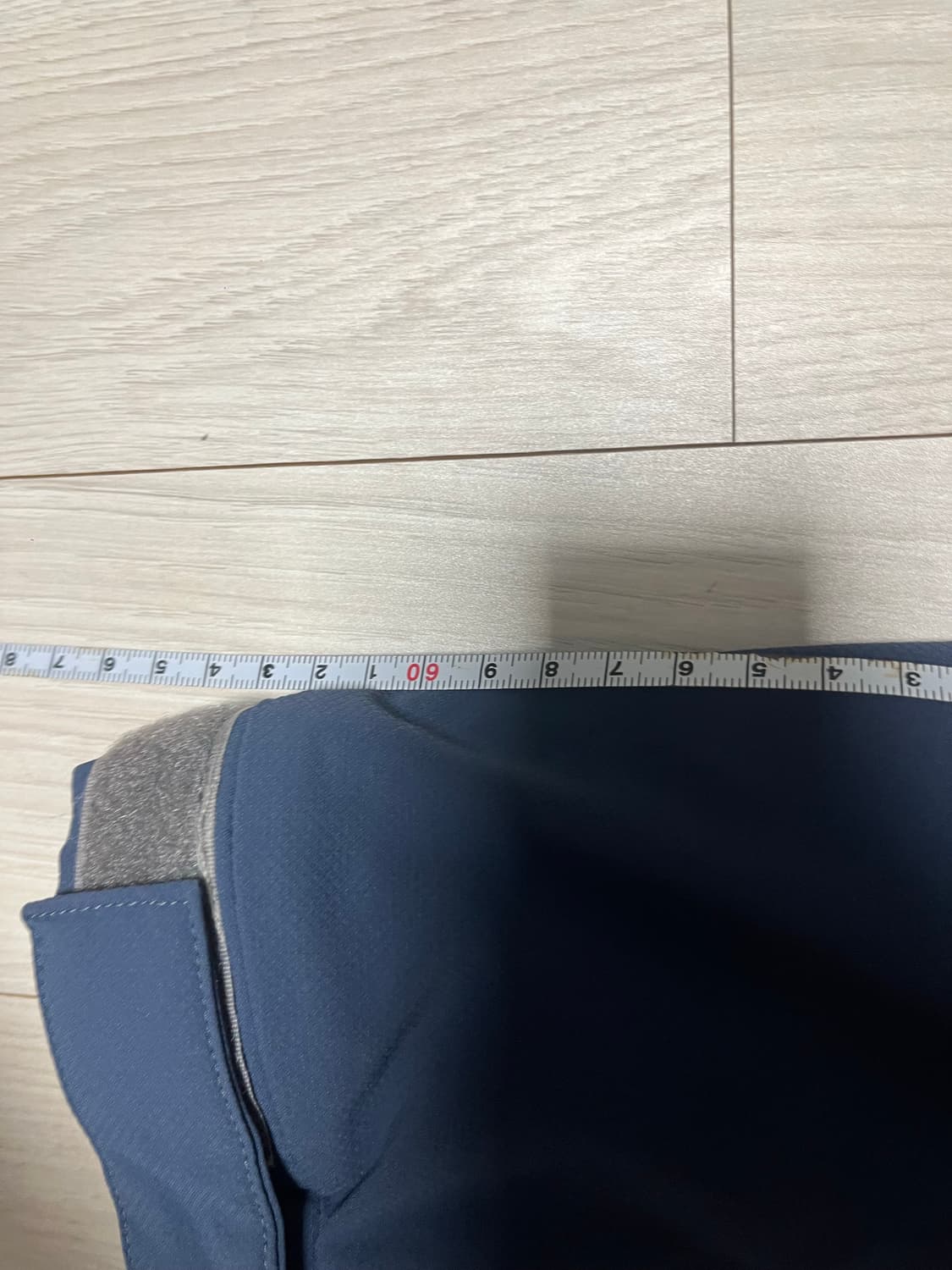 아식스 투톤 블루 우븐 바람막이 자켓 105 상품이미지7