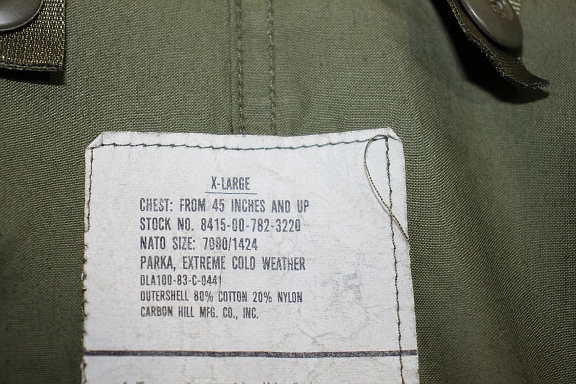 M65 FISHTAIL 엠육오피쉬테일 XL (우리110~) 상품이미지9
