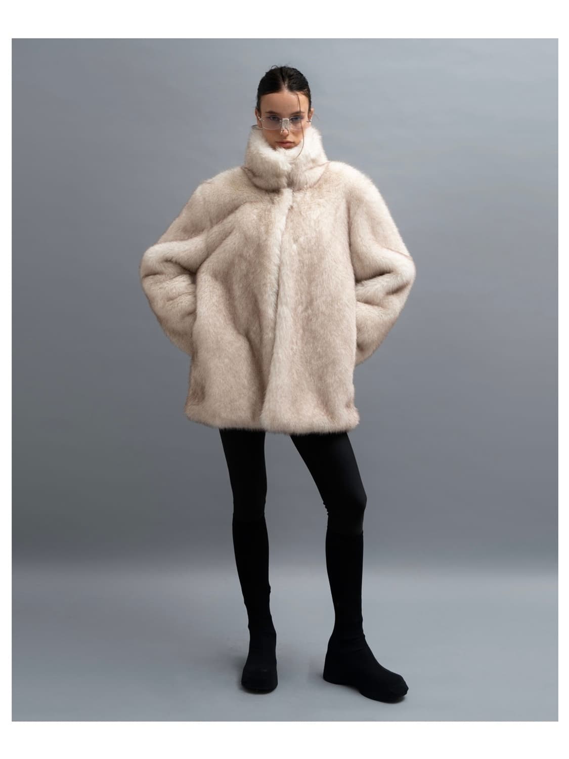 더포르타 소프트 퍼자켓 상품이미지1