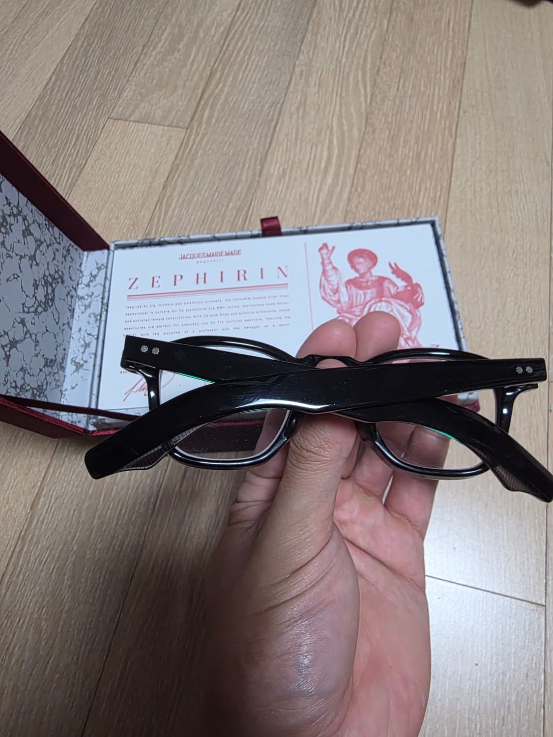 자크마리마지 제피린44 블랙 반타 상품이미지3