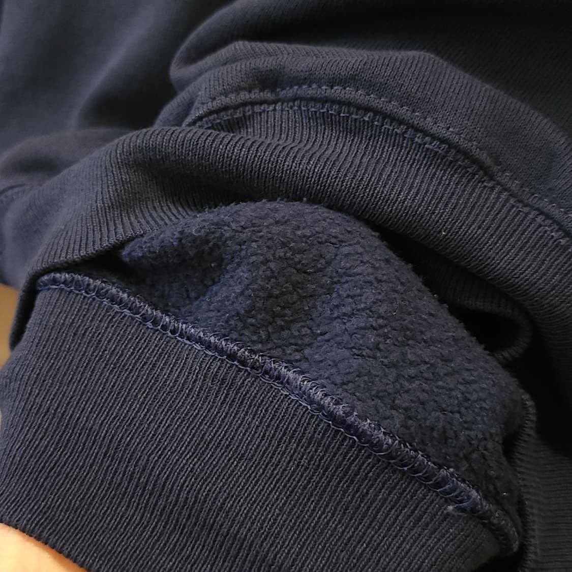 90s 헤인즈 빈티지 스웻셔츠 플레인 스웻셔츠 파스텔 블루 그레이 m 상품이미지7