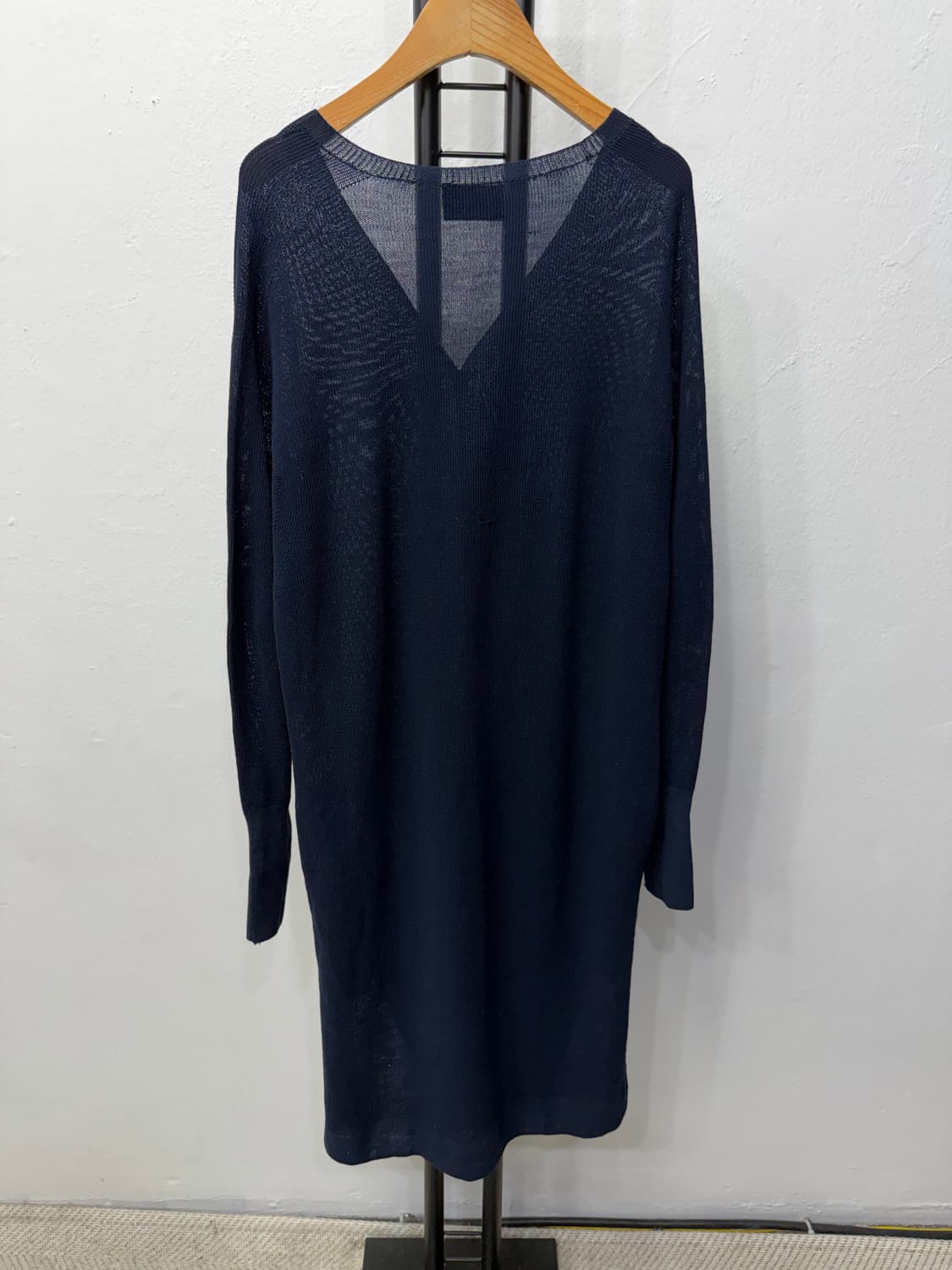 정품) LANVIN 랑방 한섬 롱 가디건 90 상품이미지5