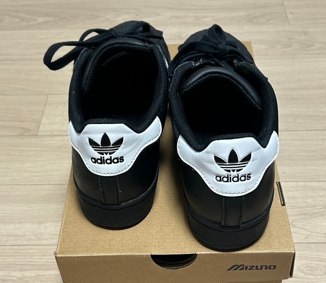 아디다스 슈퍼스타 블랙 275 상품이미지4
