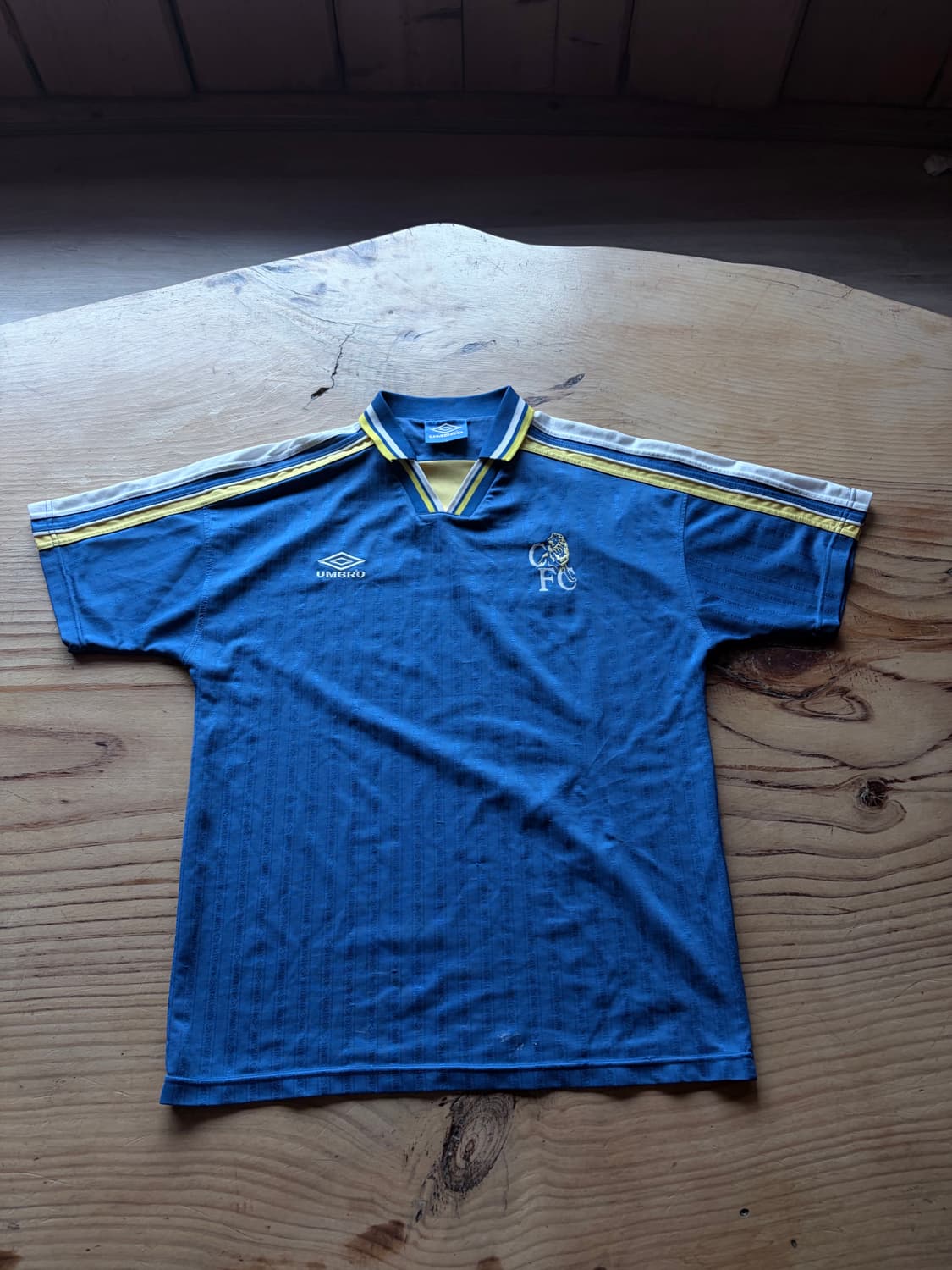 90s 엄브로 첼시 트레이닝 폴로 셔츠 상품이미지1